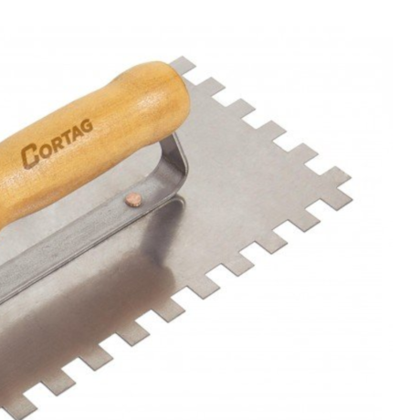 Desempenadeira de Aço Dentada 10mm x 10mm 26cm com Cabo de Madeira 60904 CORTAG-c9389341-c64c-42b6-a5ee-effd86d1fe01