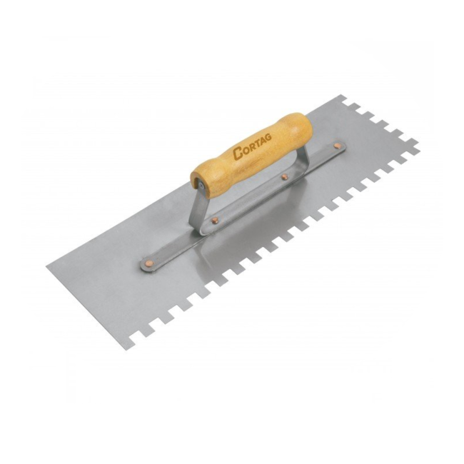 Desempenadeira de Aço Dentada 10mm x 10mm 38cm com Cabo de Madeira 60564 CORTAG-bac9f112-503b-440e-aa92-dc555a424dd9