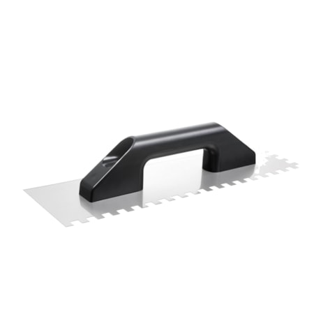 Desempenadeira de Aço Dentada 10MM X 10MM X 380MM Cabo Plástico 60998 CORTAG