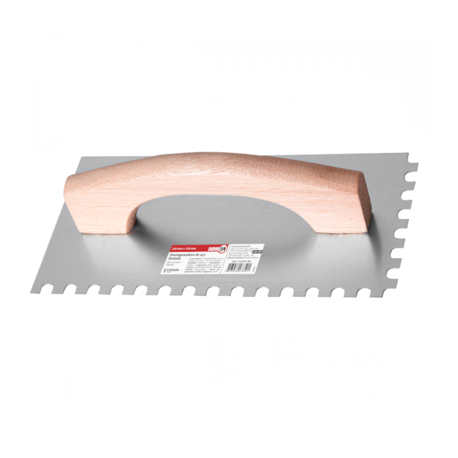 Desempenadeira de Aço Dentada 25cm x 12cm Cabo de Madeira 3328251204 NOVE54-fa658556-5ada-43f8-bc8f-4b8f718b9ae8