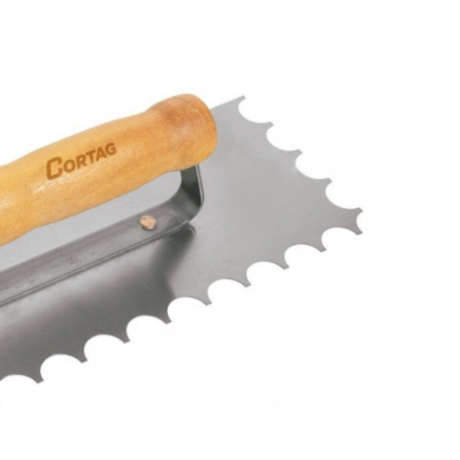 Desempenadeira de Aço Dentada Raio 10mm/38cm com Cabo de Madeira 61295 CORTAG-5e16ab6d-d31d-4749-a406-4db05ec3e5d7