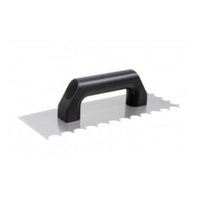 Desempenadeira de Aço Dentada Raio 10MM Cabo Plástico 60961 CORTAG