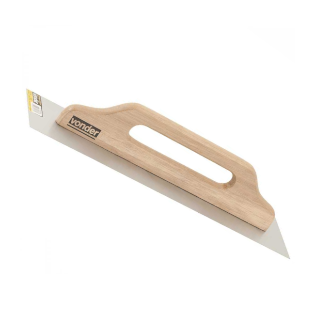 Desempenadeira de Aço Lisa 120mm x 480mm Cabo de Madeira 3328012480 VONDER-ef1d8a84-4e93-4dc0-a817-ad14f0b97869