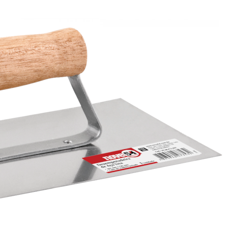 Desempenadeira de Aço Lisa 25cm x 12cm Cabo de Madeira 3328412255 NOVE54-a3a1a344-9737-4aa5-8e6b-d61524ce8c9d