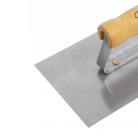 Desempenadeira de Aço Lisa 260mm x 120mm com Cabo de Madeira 60701 CORTAG-022cc035-beb6-471c-9206-98d4253808c3