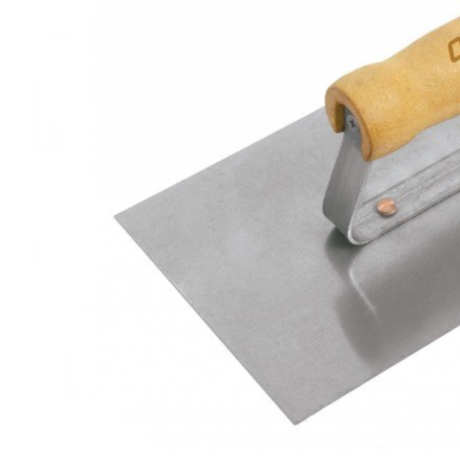 Desempenadeira de Aço Lisa 260mm x 120mm com Cabo de Madeira 60701 CORTAG-86537549-6963-4a08-bca6-3bb96f301ba4