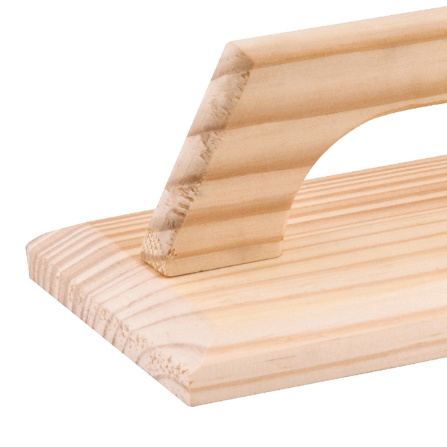 Desempenadeira de Madeira 12cm x 20cm Cabo de Madeira 3327122004 NOVE54-7d6c58c7-a096-48df-ac1a-9fe1d62cbd7e