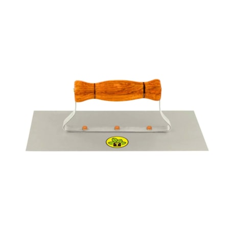 Desempenadeira Metálica Base Lisa 12CM  X 24CM sem Dentes Cabo de Madeira 77371120 TRAMONTINA-d9dec810-92fe-49ff-b0ad-3f44d1d1963a