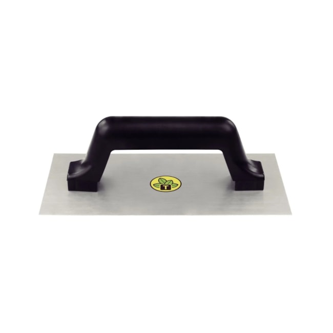 Desempenadeira Metálica Base Lisa 12CM X 24CM sem Dentes Cabo Plástico 77372120 TRAMONTINA-c19b17db-6a29-4a0a-8d6f-d8ceb7d6a6e6