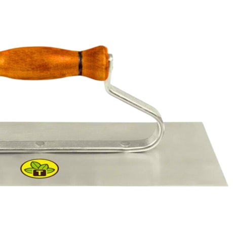 Desempenadeira Metálica Lisa 12CM X 31CM Para Gesso Cabo de Madeira 77374120 TRAMONTINA-85a8267d-9ed5-40eb-9689-596251e5b54b