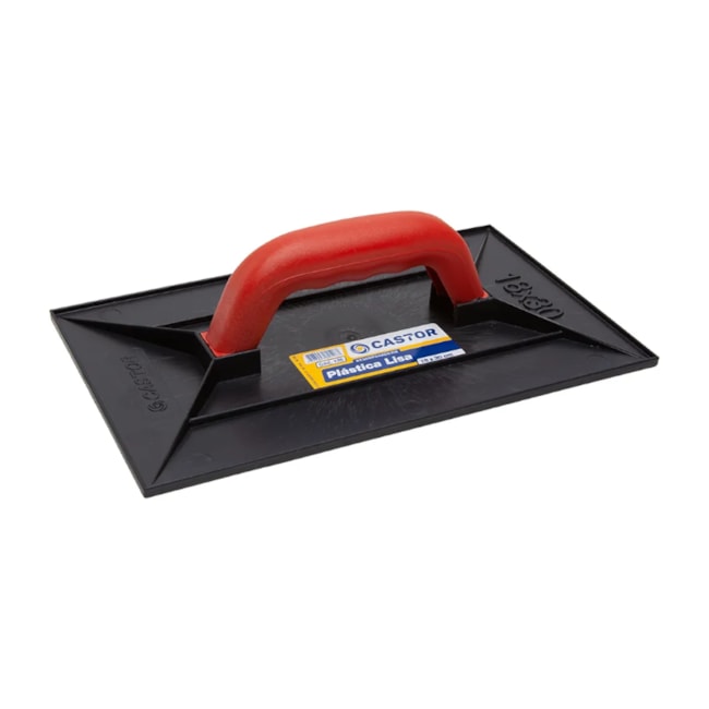 Desempenadeira Plástica PVC com Base Lisa 30CM X 18CM 61824 CASTOR-b05b0429-634c-424f-94be-3d34397674a7