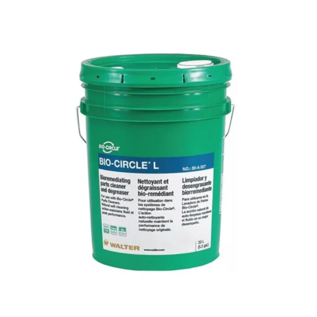 Desengraxante 20 Litros BIO-CIRCLE L WALTER ABRASIVOS-451d0f99-5b9e-43b9-bb0f-696eec21b8d4