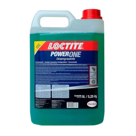 Desengraxante Biodegradável 5 Litros SF 7839 POWER ONE LOCTITE