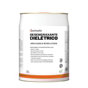 Desengraxante Dielétrico 20 Litros para Limpeza de Componentes Elétricos QUIMATIC DT3