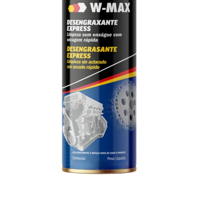Desengraxante em Spray Express 500ml/342g W-MAX 5986111150 WURTH-2300fdaf-75a6-4b7a-9281-620f4fb79d46