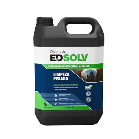 Desengraxante Industrial Biodegradável 5 Litros QUIMATIC ED SOLV