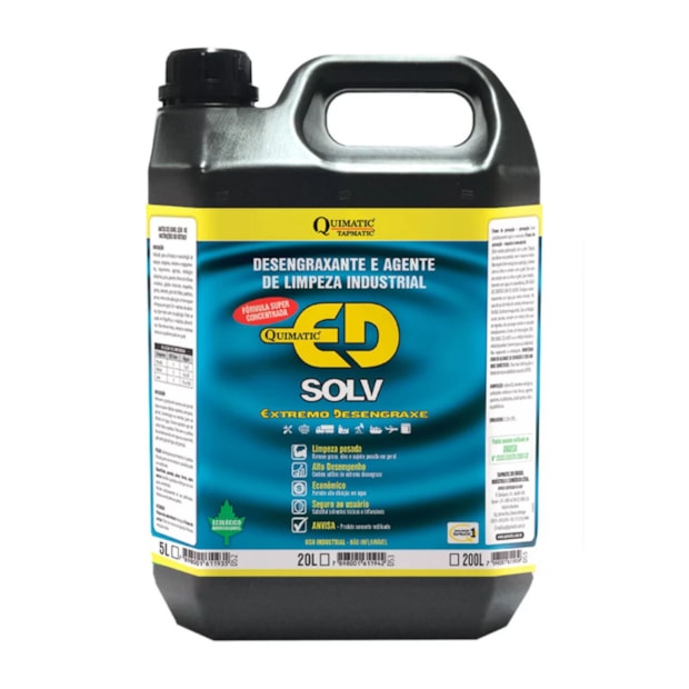 Desengraxante Industrial Biodegradável 5 Litros QUIMATIC ED SOLV TAPMATIC
							
											-e2e1a8ba-1eb2-4476-8e43-90310704e6a6