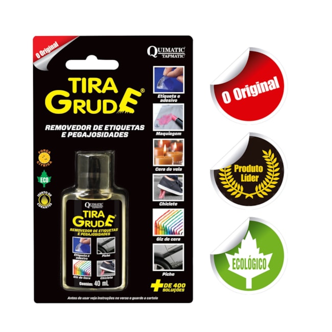 Desengraxante Tira Grude Removedor de Etiquetas e Pegajosidades 40ml FA1 TAPMATIC-93fc320d-29f0-4433-a02f-3dc477ccfb29