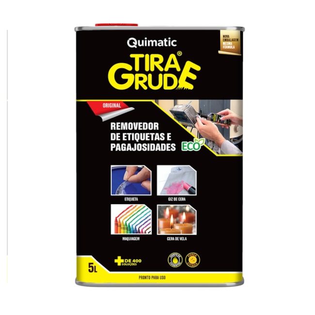 Desengraxante Tira Grude Removedor de Etiquetas e Pegajosidades 5 litros FA3 QUIMATIC-6ecd741d-eb2a-457c-b53a-f61f6b28635e