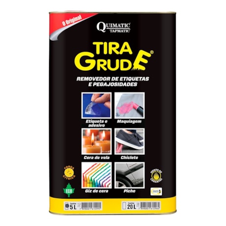 Desengraxante Tira Grude Removedor de Etiquetas e Pegajosidades 5 litros FA3 TAPMATIC