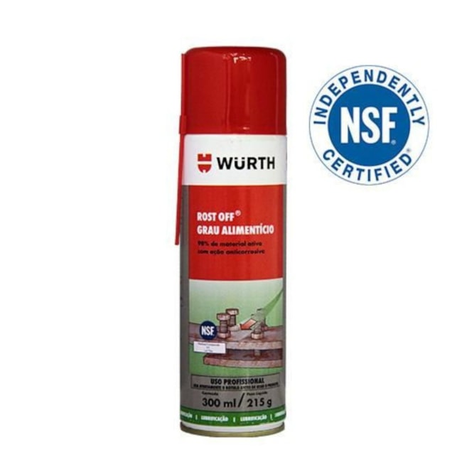 Desengripante Spray Rost Off Grau Alimentício 300ml 0893130003 WURTH-90571559-6f96-406d-b81f-01abc2cce40f