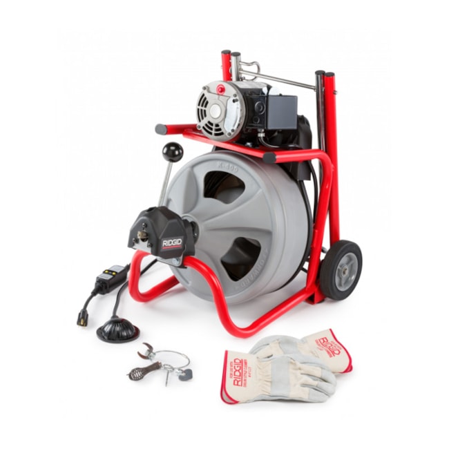 Desentupidora de Tambor 1.1/2'' a 4'' 23 Metros 110V AUTOFEED K-400 27008 RIDGID-5e90281d-8498-404d-bb9b-0a92ad9766f9