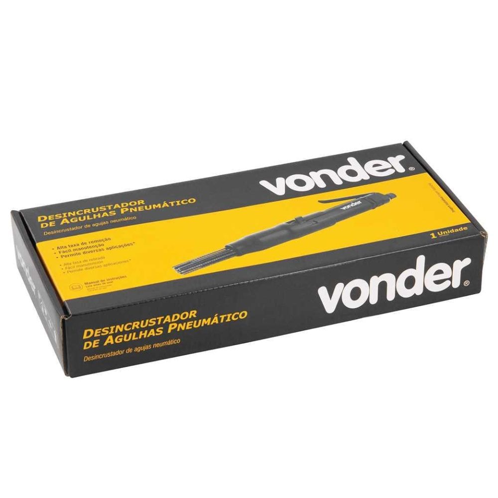 ●UNDA INVESTIGATION Desincrustador Pneumático 19 Agulhas 460GMP 6256000900 VONDER
