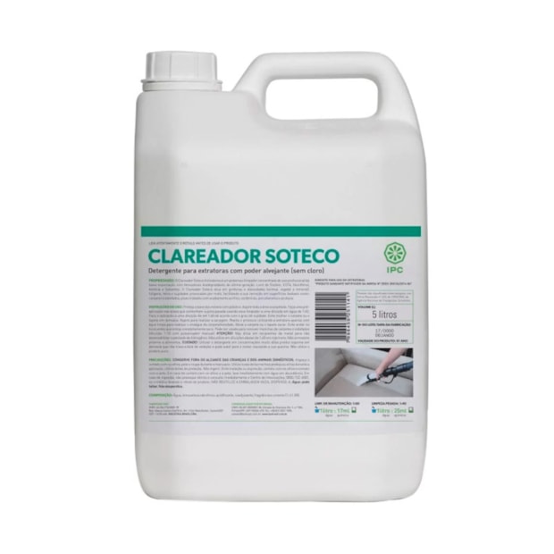 Detergente Clareador 5 Litros SBN0038 IPC SOTECO-a611bcf4-f690-4994-b11a-1549ea2612eb