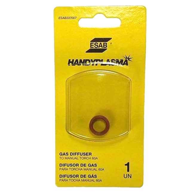 Difusor de Gás 60A para Tocha 35i/45i Handyplasma 740168 ESAB-1cf3a67e-5cab-4b7c-991e-21687acd4cf3