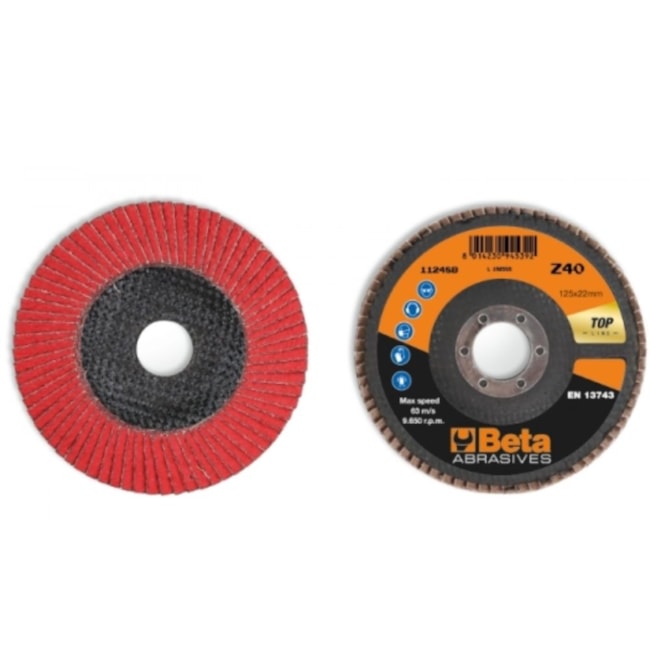 Disco Abrasivo Laminado 4.1/2 GR 60 11248B BETA-3e4e5264-1761-4061-b63b-68b302008e38