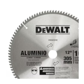 Disco Circular para Serra Widia 12'' 100 Dentes DWA03240 DEWALT