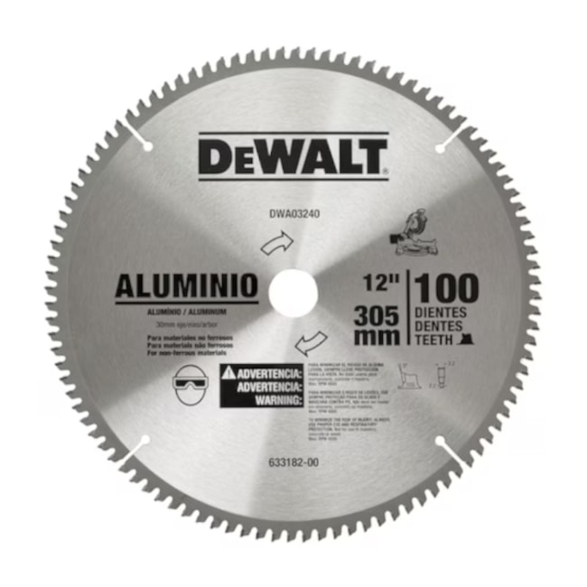 Disco Circular para Serra Widia 12'' 100 Dentes DWA03240 DEWALT-8dba4179-1195-4a4b-a71c-50792d7a782d