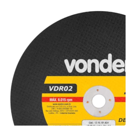 Disco de Corte 10'' 1/8'' 1215101834 VONDER-6b81d252-3619-4033-8be2-e1c88c98029f