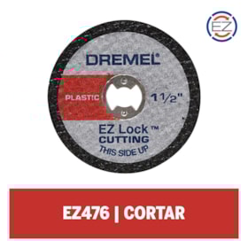 Disco de corte 38mm EZ-Lock para Micro Retifica 2615E476AE/AC DREMEL 