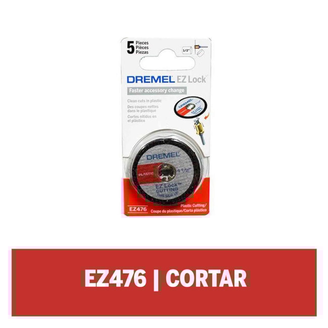 Disco de corte 38mm EZ-Lock para Micro Retifica 2615E476AE/AC DREMEL -7f64451e-ac9a-4d4a-bea1-8fe5259f8701