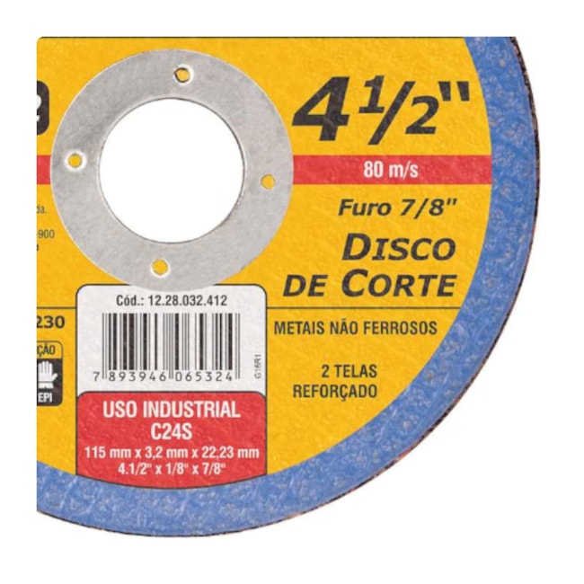 Disco de Corte 4.1/2'' VDMR32 1228032412 VONDER-e39f8a89-e3fb-482e-946a-5fbf28173c83