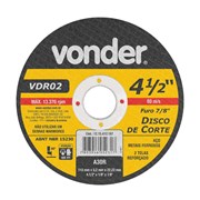 Disco de Corte 4.1/2'' VDR02 1207412187 VONDER