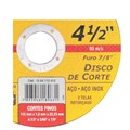 Disco de Corte 4.1/2" x 1.0mm x 7/8" 1204112412 VONDER