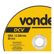 Disco de Corte 4.1/2" x 1.0mm x 7/8 1240412100 VONDER