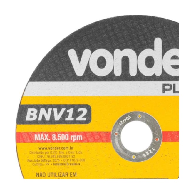 Disco de Corte 7'' 1.6mm 7/8'' 1204012700 VONDER-54032bcd-0522-44a7-b25f-e0f95d3016bd