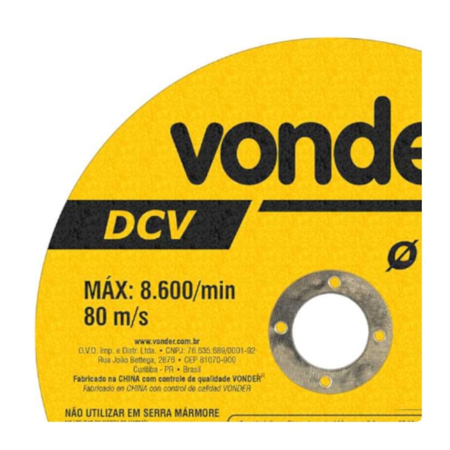 Disco de Corte 7'' 2.0mm 1240180200 VONDER-d8f2a0d9-747f-4429-8957-2cda44c20fe1