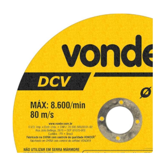 Disco de Corte 7'' 2.0mm 1240180200 VONDER-13d36c43-26f5-4c05-a1cf-14b56ce48a28