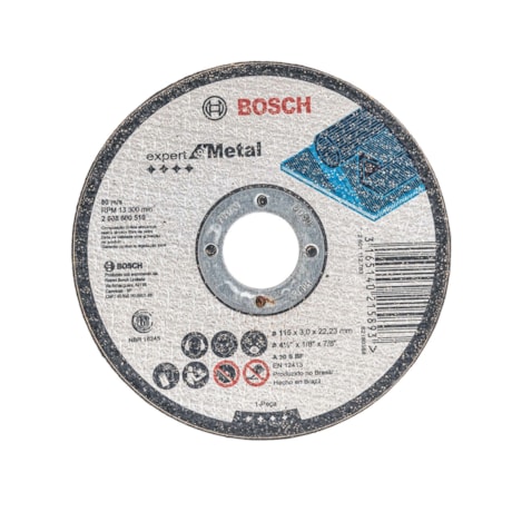 Disco de Corte BOSCH PRO Metal para Ferro 4.1/2