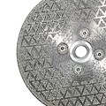 Disco de Corte/Desbaste Diamantado 115mm X 22mm Rosca M14 62133 CORTAG