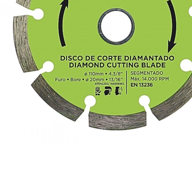 Disco de Corte Diamantado 110mm X 20mm Segmentado 60973 CORTAG-f5a0ad4b-5631-4dca-ab2f-8474bdc1e297