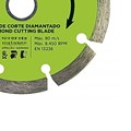 Disco de Corte Diamantado 180mm x 25,4mm 22,2mm Segmentado 61618 CORTAG