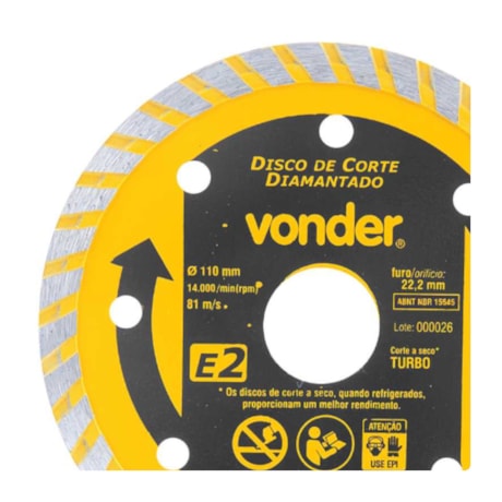Disco de Corte Diamantado 181mm E2 1268202000 VONDER-c949ade6-7298-47b5-b2d3-4c00917ebe31