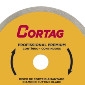 Disco de Corte Diamantado 254mm X 25,4mm Contínuo 62144 CORTAG