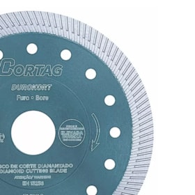 Disco de Corte Diamantado 254mm x 25,4mm Turbo DUROKORT 62016 CORTAG