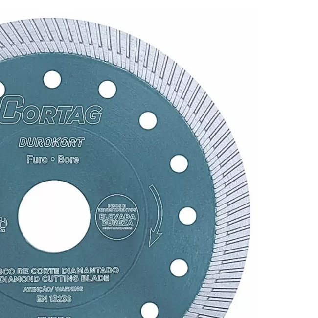 Disco de Corte Diamantado 254mm x 25,4mm Turbo DUROKORT 62016 CORTAG-801aad59-f7af-49ef-be80-985495ca93c4